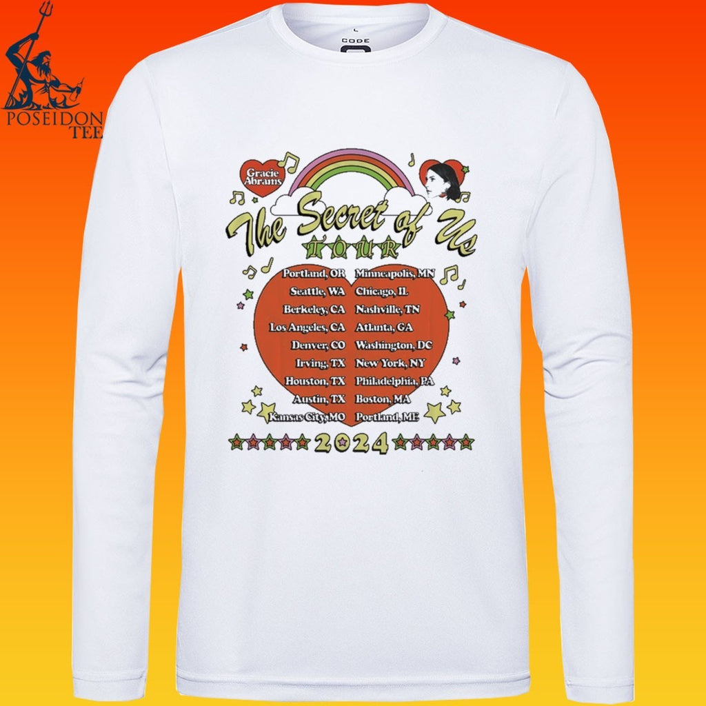 The Secret Of Us Tour ’24 Dateback T-shirt