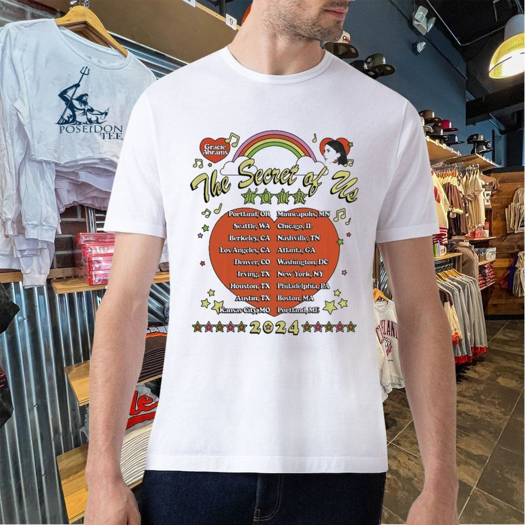 The Secret Of Us Tour ’24 Dateback T-shirt