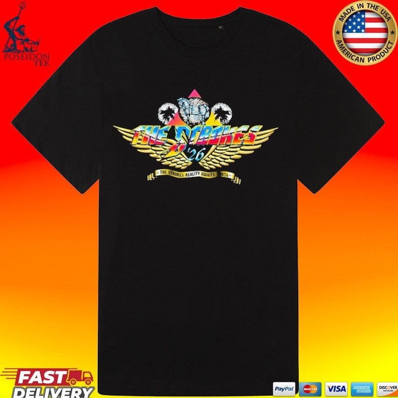 The Strokes Eagle Wings T-shirt