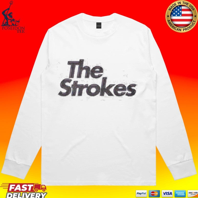 The Strokes Oil Slick Logo T-shirt