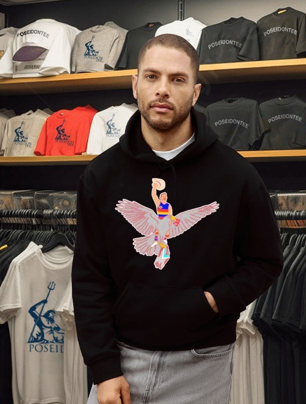 The Texan Crow Fleece T-shirt