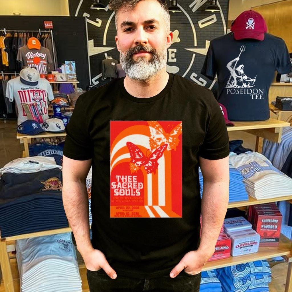 Thee Sacred Souls April 23 2026 Greek Theatre T-shirt