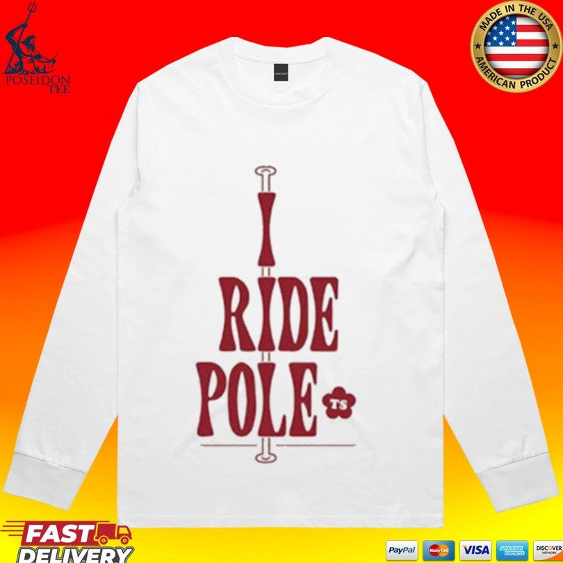 Thomas Sanders Ride Pole Awkward Adventures Ringer T-shirt