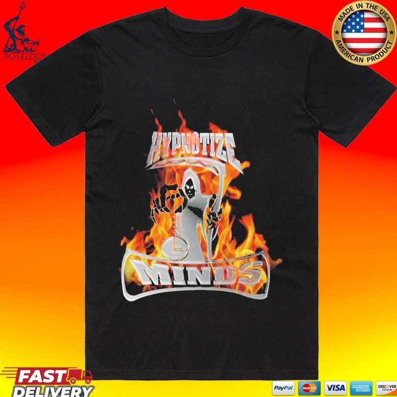 Three 6 Mafia Hypnotize Flames T-shirt