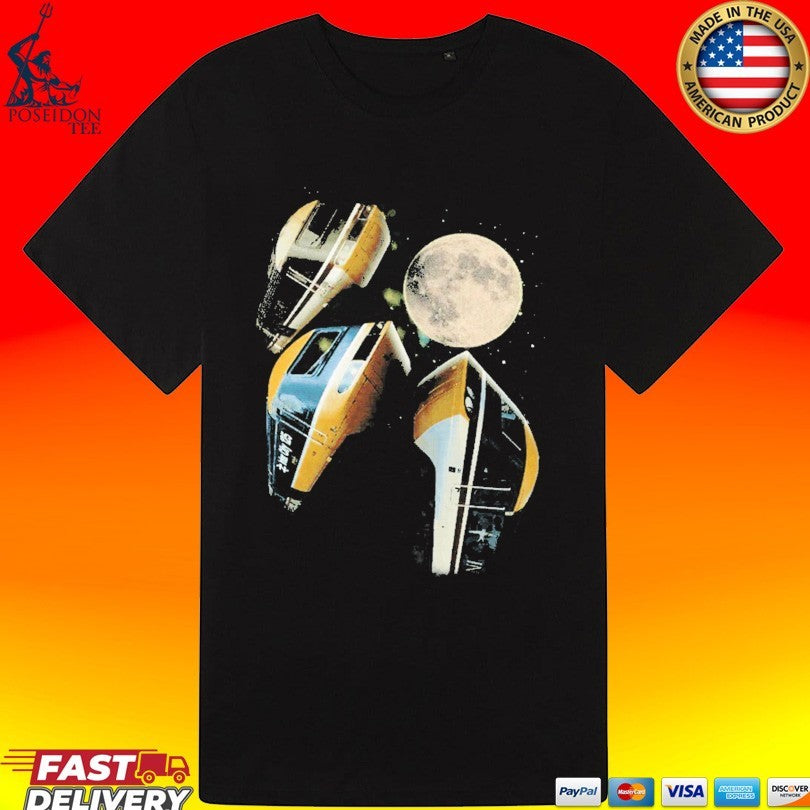 Three Intercity Moon T-shirt