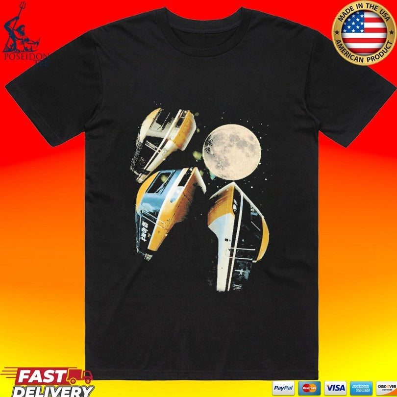 Three Intercity Moon T-shirt