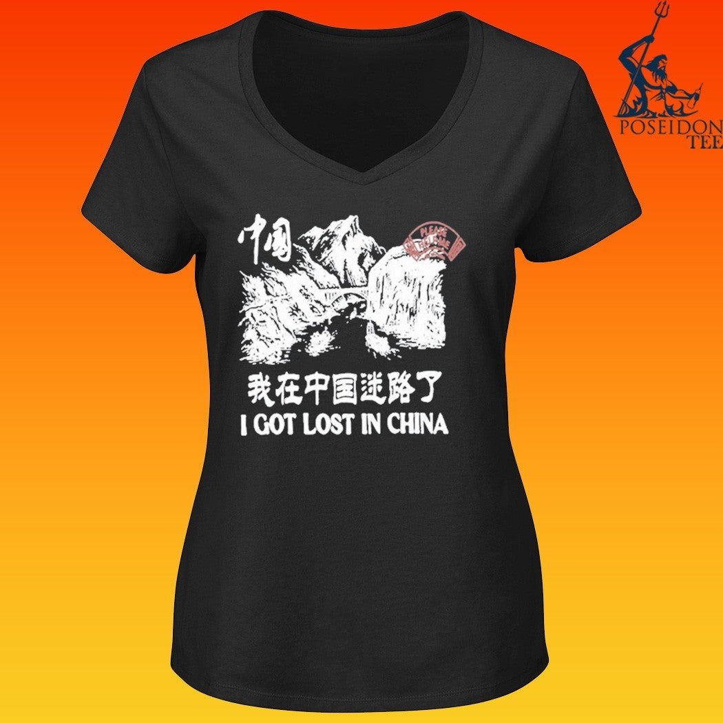 Tip 2 Tip I Got Lost In China T-shirt