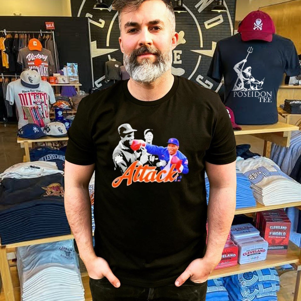 Tobias Myers Mets Attack T-shirt