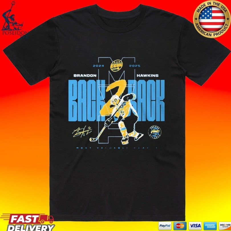Toledo Walleye Brandon Hawkins Mvp T-shirt