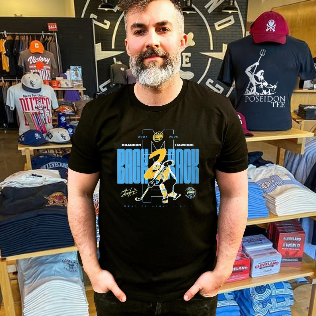 Toledo Walleye Brandon Hawkins Mvp T-shirt