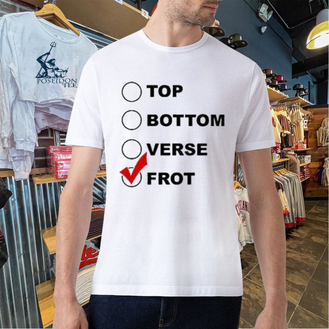 Bottom Verse Frot T-shirt