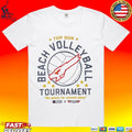 Gun Beach Volleyball Tournament No Points For Second Place T-shirt