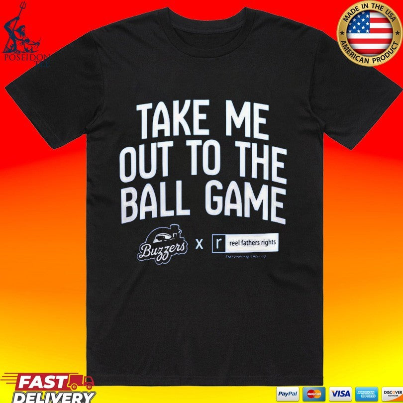 Tower Buzzers x Reel Fathers Rights Take Me Out To The Ball Game T-shirt