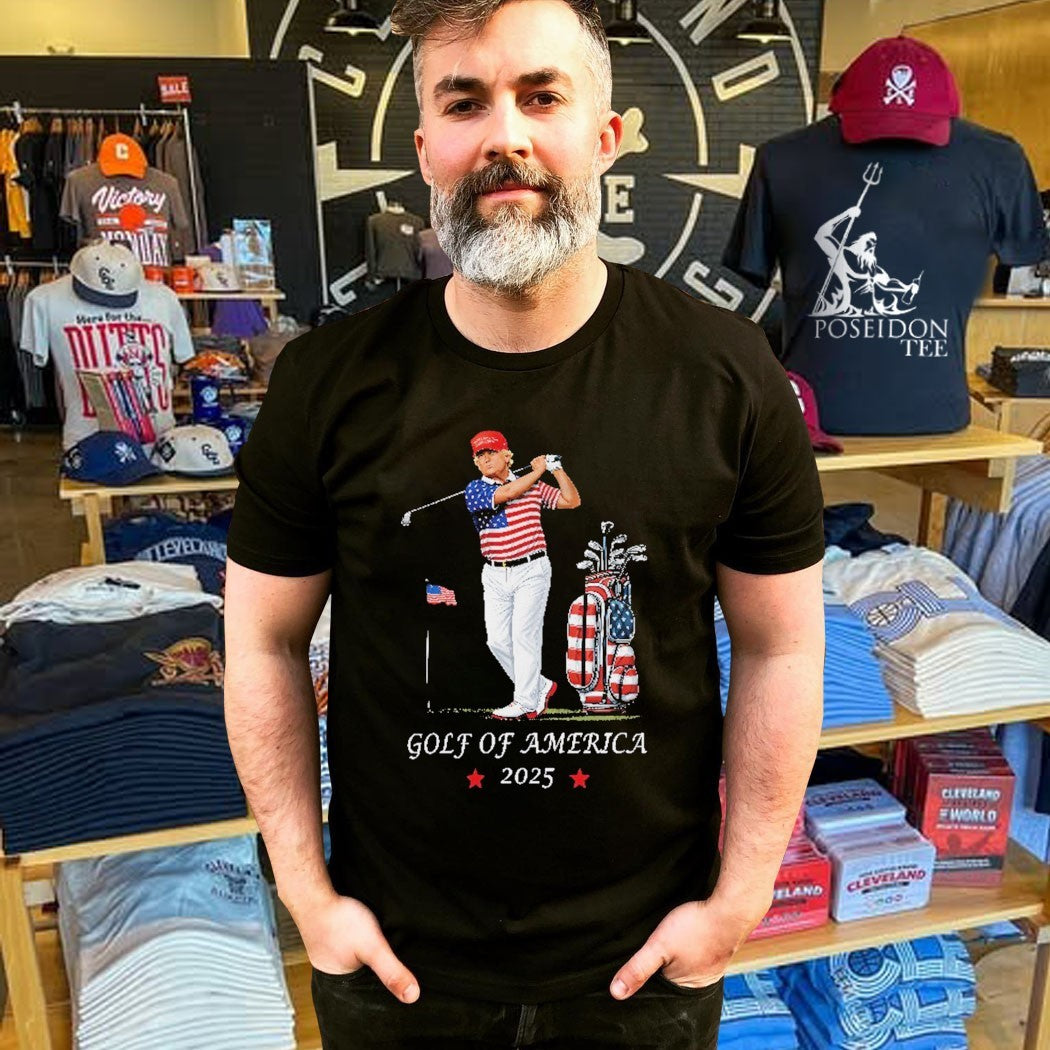 Trump Golf Of America 2025 T-shirt