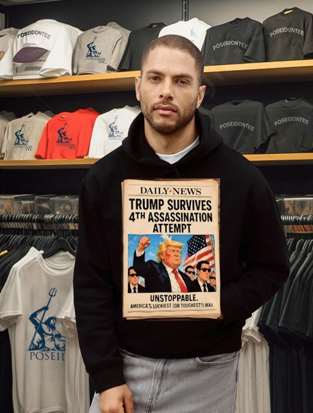 Trump Survives #4th Assassination Attempt Unstoppable T-shirt