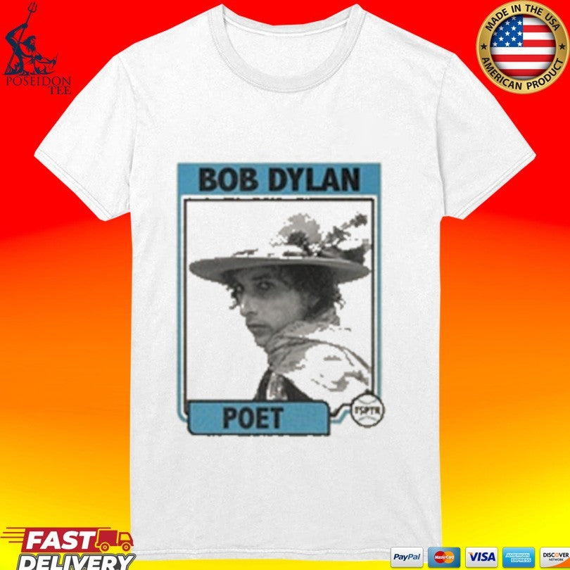 Tsptr Bob Dylan Poet Baseball Raglan T-shirt