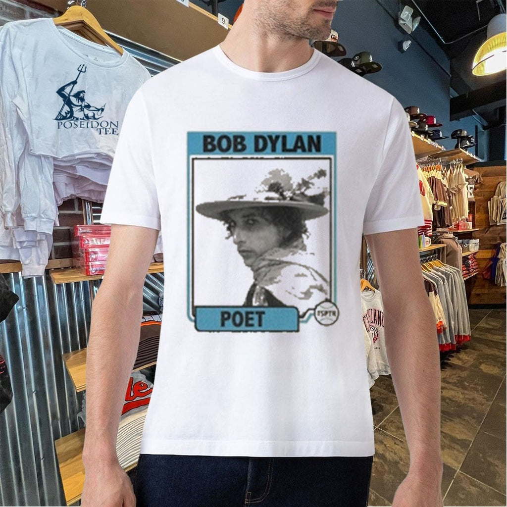 Tsptr Bob Dylan Poet Baseball Raglan T-shirt