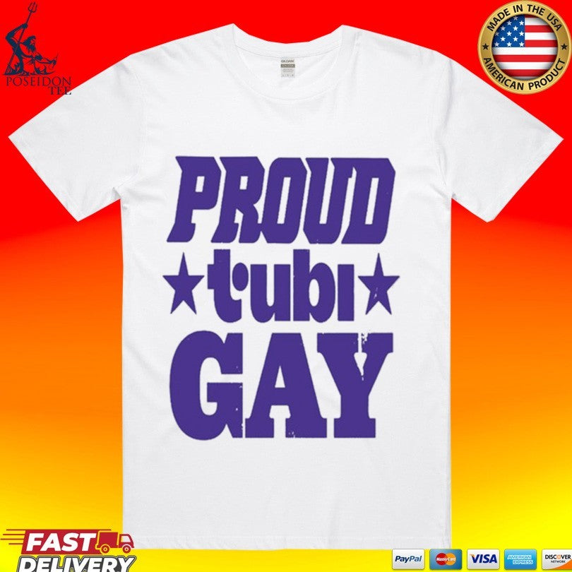 Tubi Proud Gay Star T-shirt