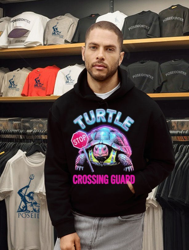 Turtle Stop Crossing Guard T-shirt