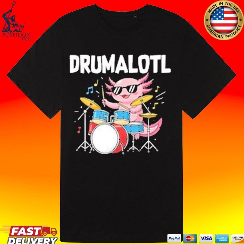 Twisted Thread Drumalotl T-shirt