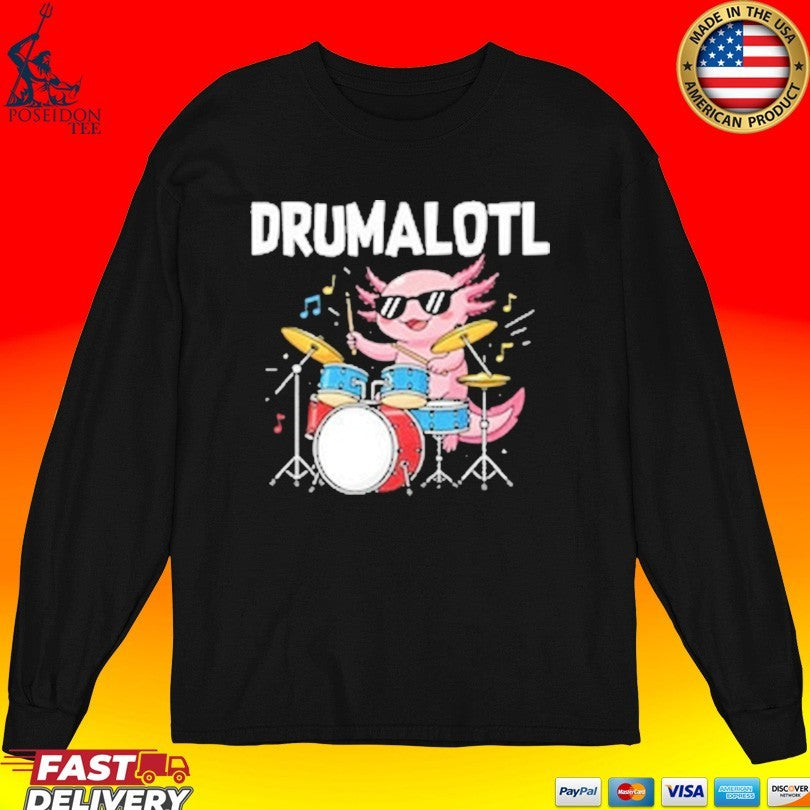 Twisted Thread Drumalotl T-shirt