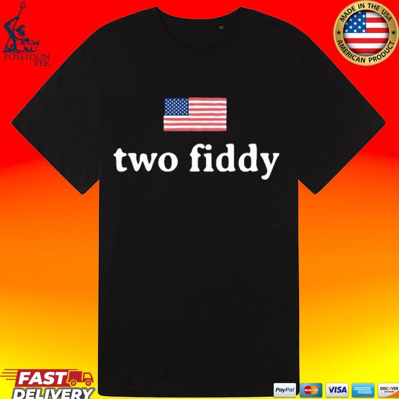 Two Fiddy Crusher Lite Shrunken T-shirt
