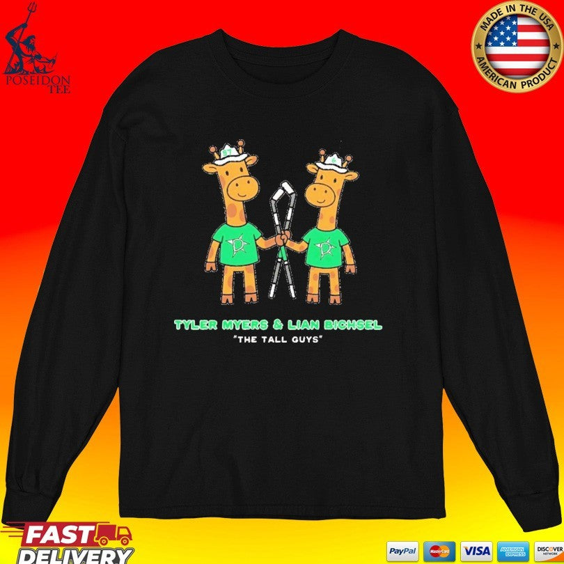 Tyler Myers And Lian Bichsel The Tall Guys T-shirt