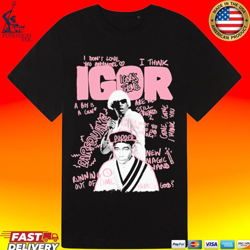 Tyler The Creator Igor Sketchbook T-shirt