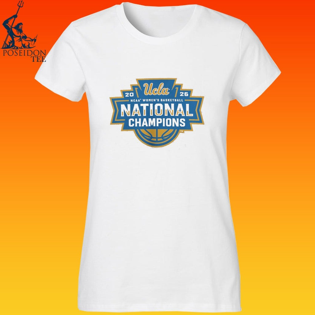 Ucla Bruins 2026 NCAA Women’s Basketball National Champions Fast Lock T-shirt