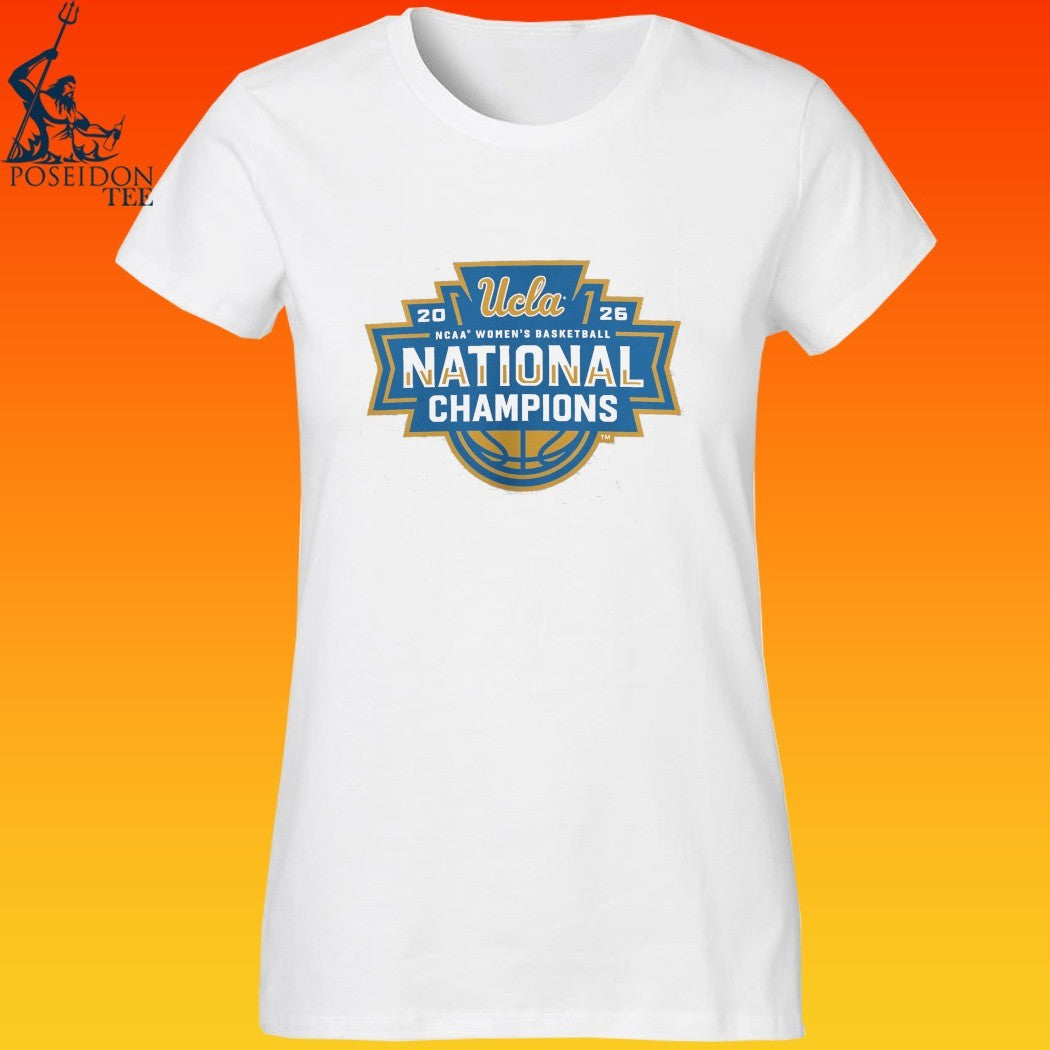 Ucla Bruins 2026 NCAA Women’s Basketball National Champions Fast Lock T-shirt