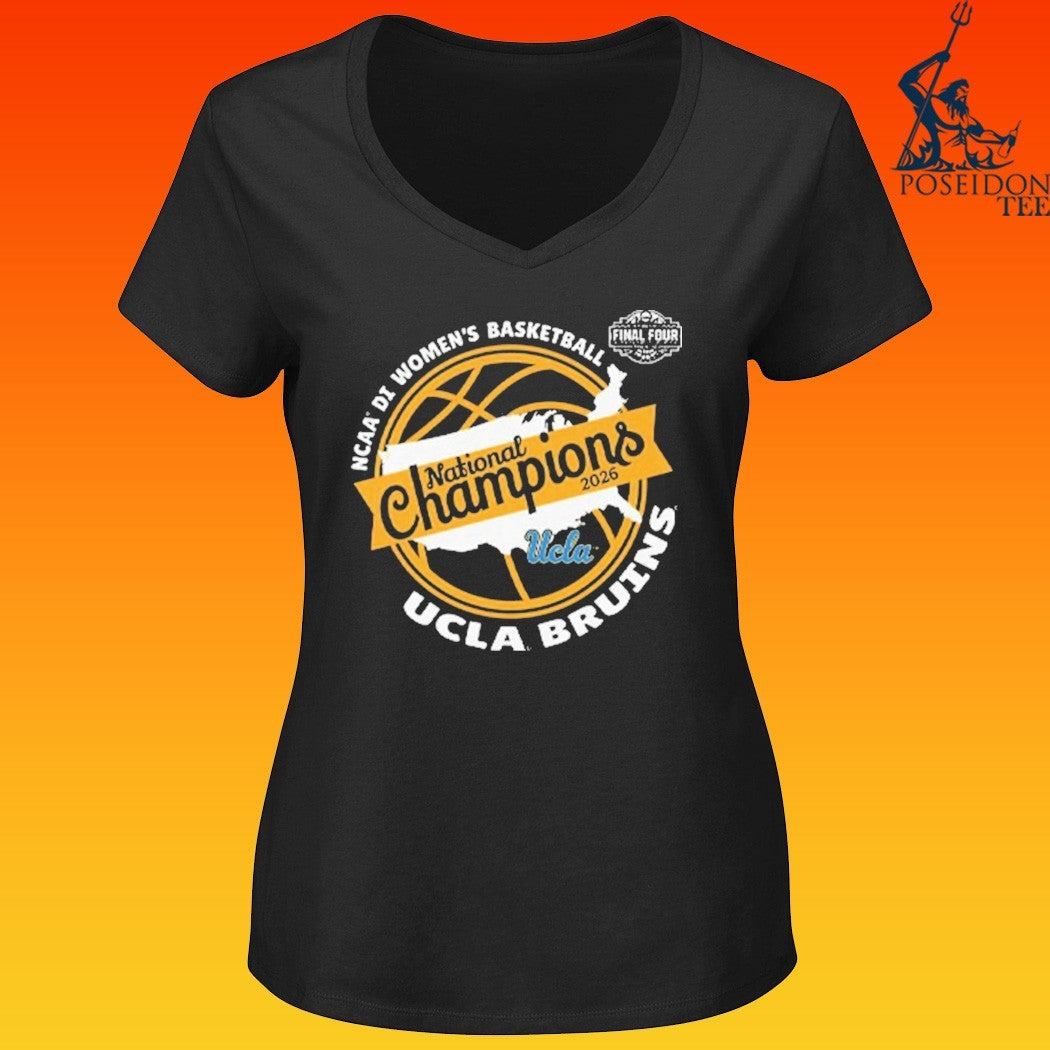 Ucla Bruins Women’s Basketball 2026 National Champs T-shirt