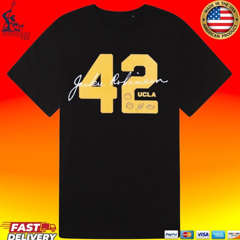 Ucla Jackie Robinson 42 Letterman 2026 T-shirt