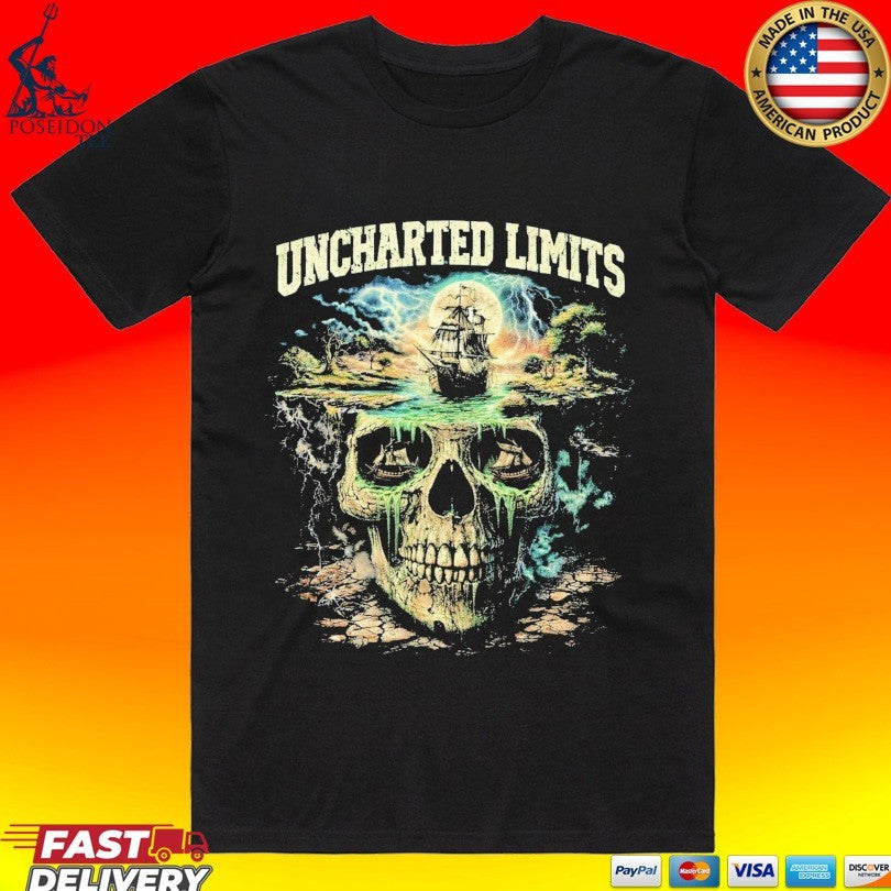 Uncharted Limits Skull & Galleon T-shirt