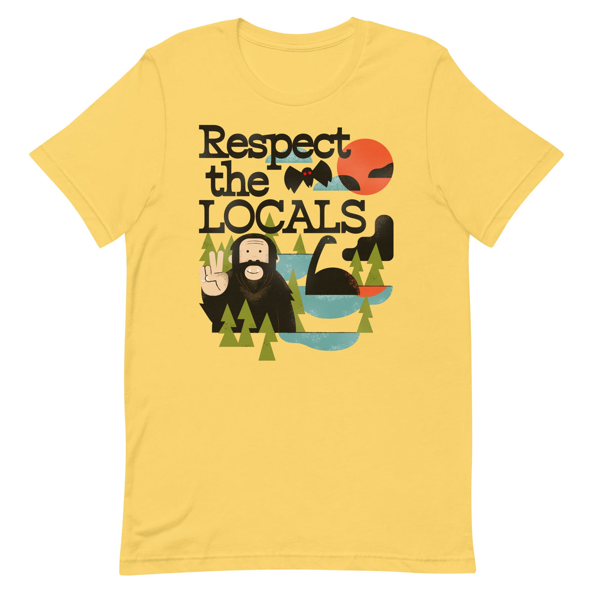 Respect The Locals Men's Signature Tee