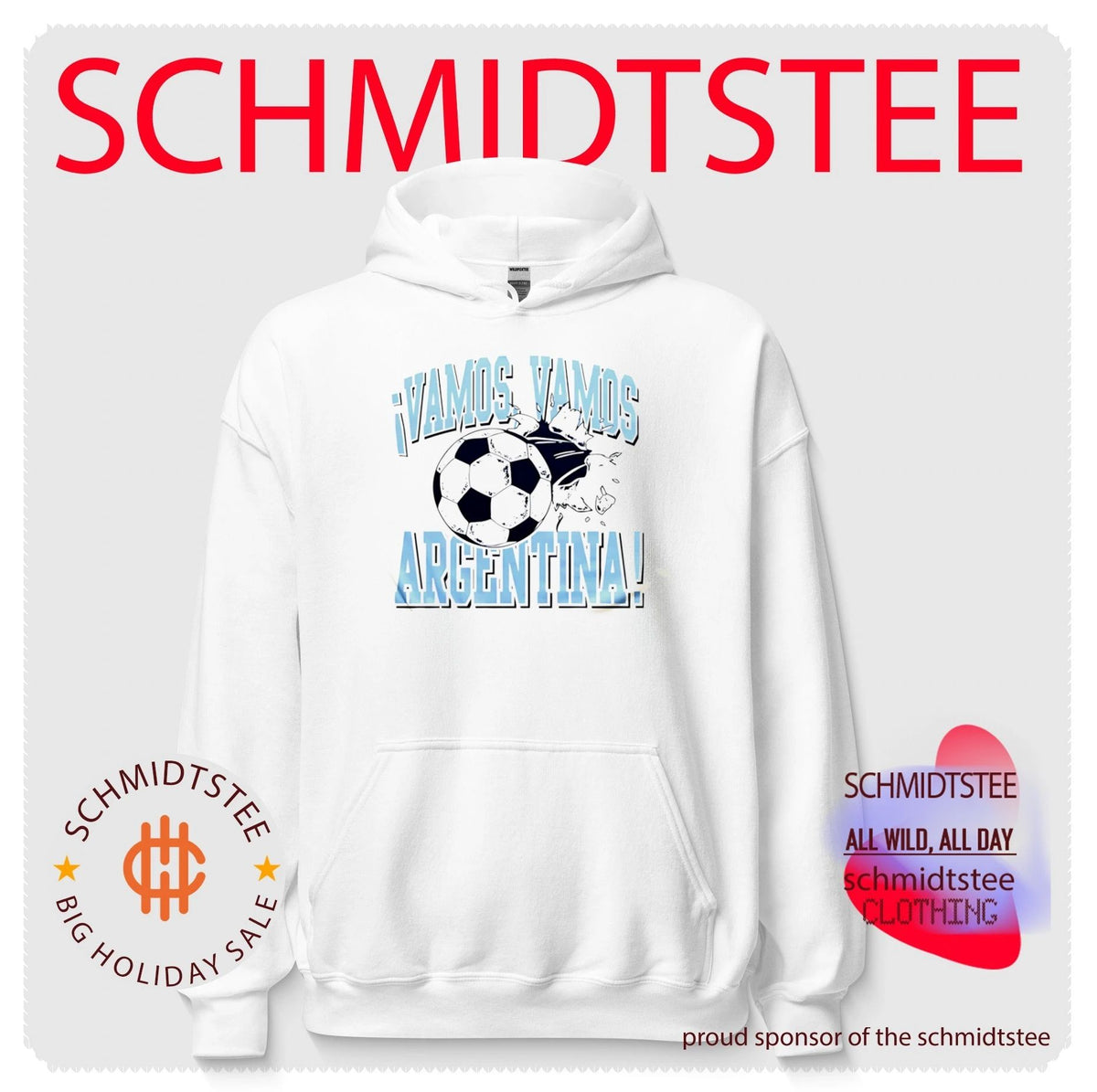 Vamos Vamos Argentina Soccer World Cup shirt