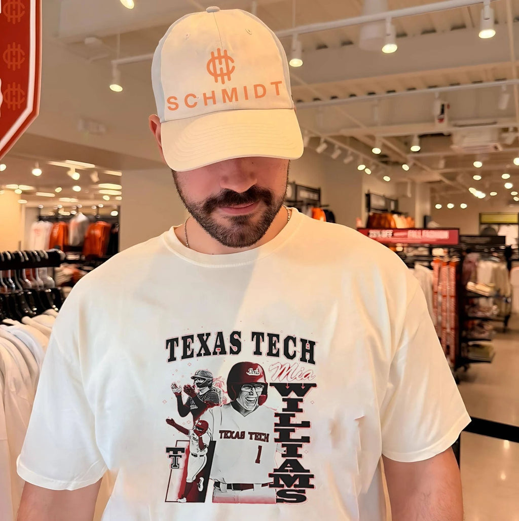 Texas Tech Mia Williams portrait vintage shirt
