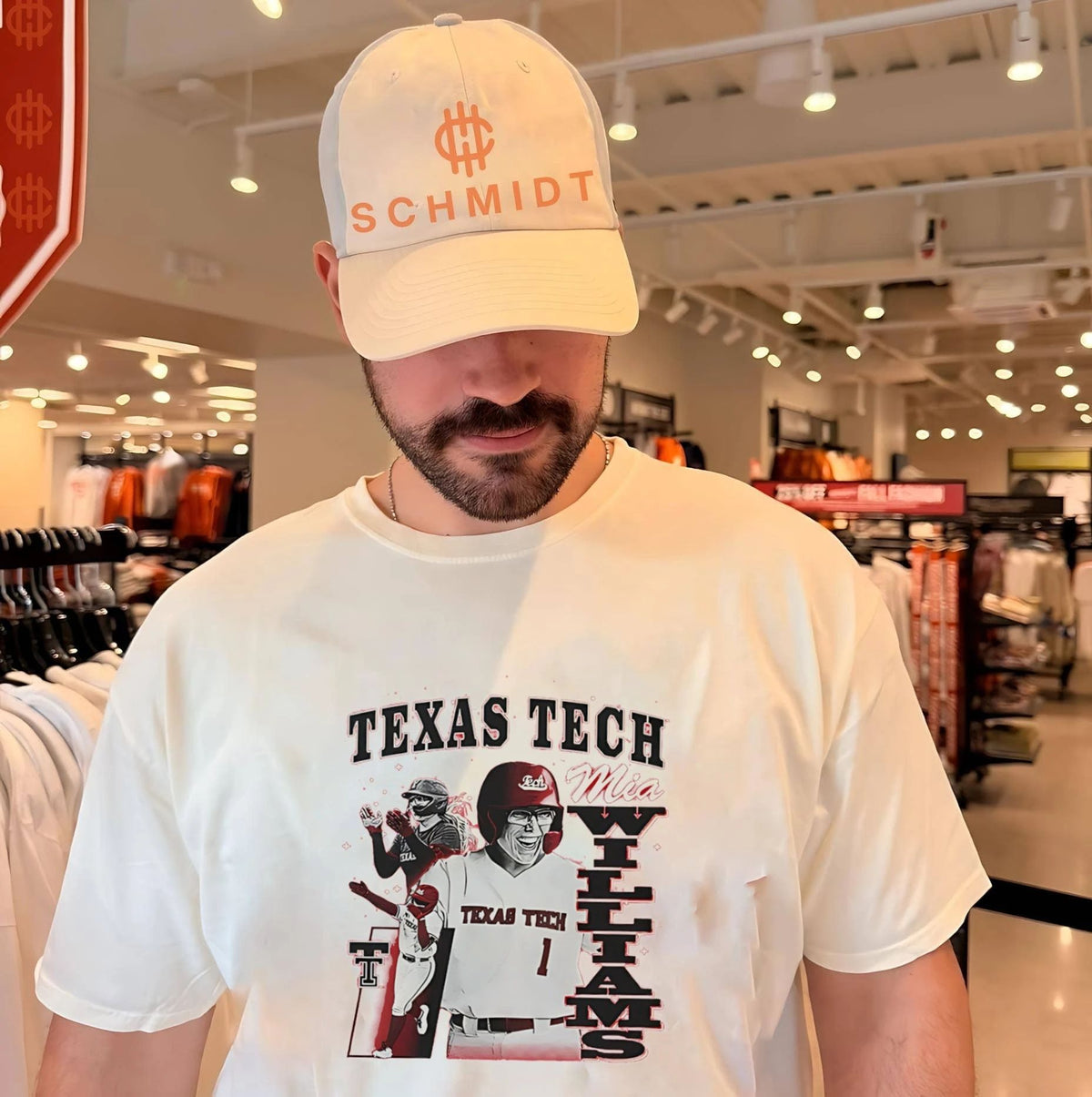 Texas Tech Mia Williams portrait vintage shirt