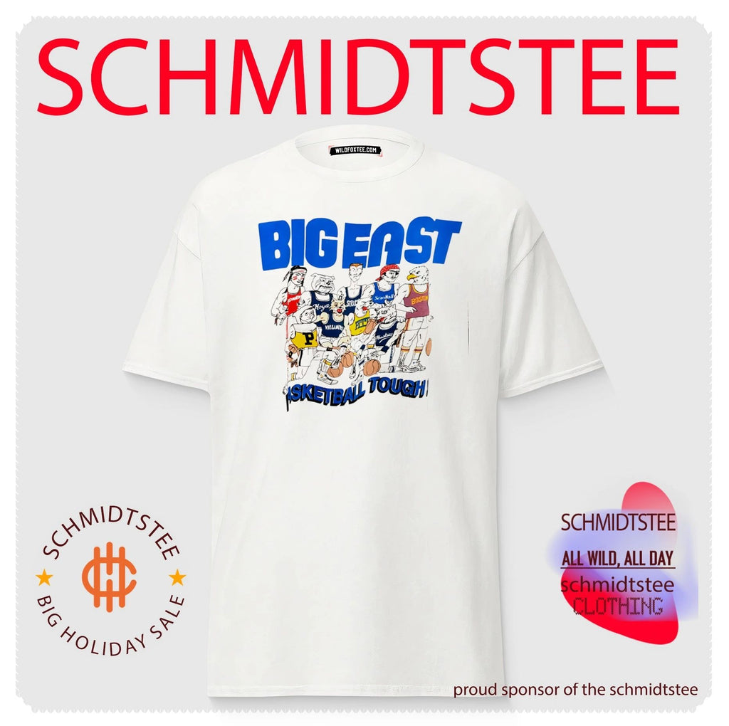 Big East Basketball Tough Mascot Collage shirt