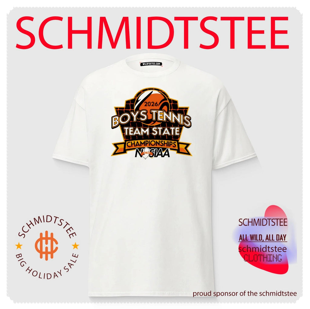 2026 Boys Tennis Team State Championships logo shirt