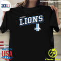 Detroit Lions Black Vintage Shirt