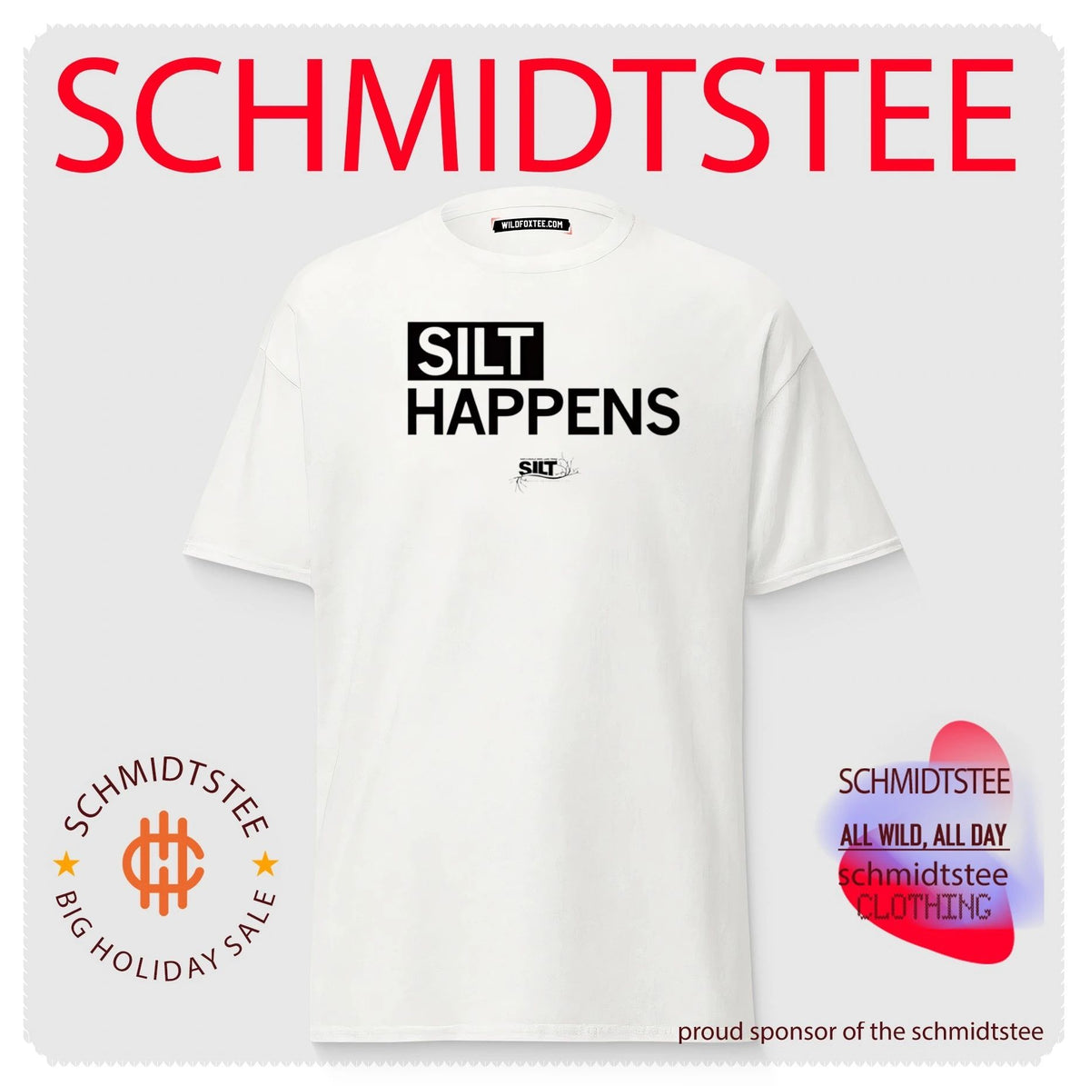 Silt happens sustainable agriculture soil health shirt