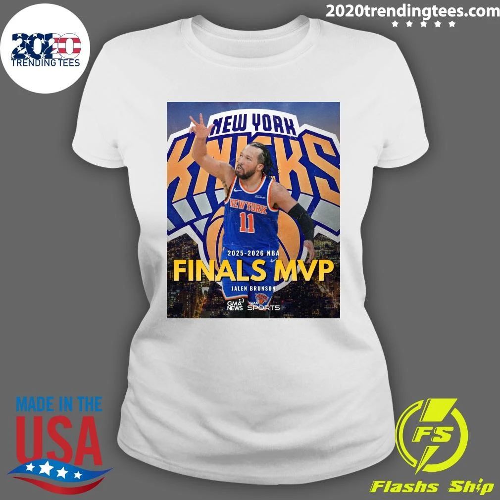 Jalen Brunson Named NBA Finals MVP After Historic 45-Point Effort In Knicks’ Clinching Win Shirt
