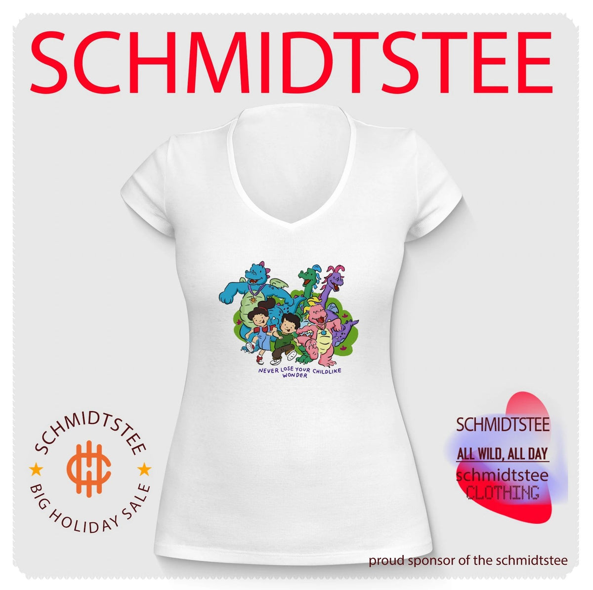 Dragon tales never lose your childlike wonder shirt