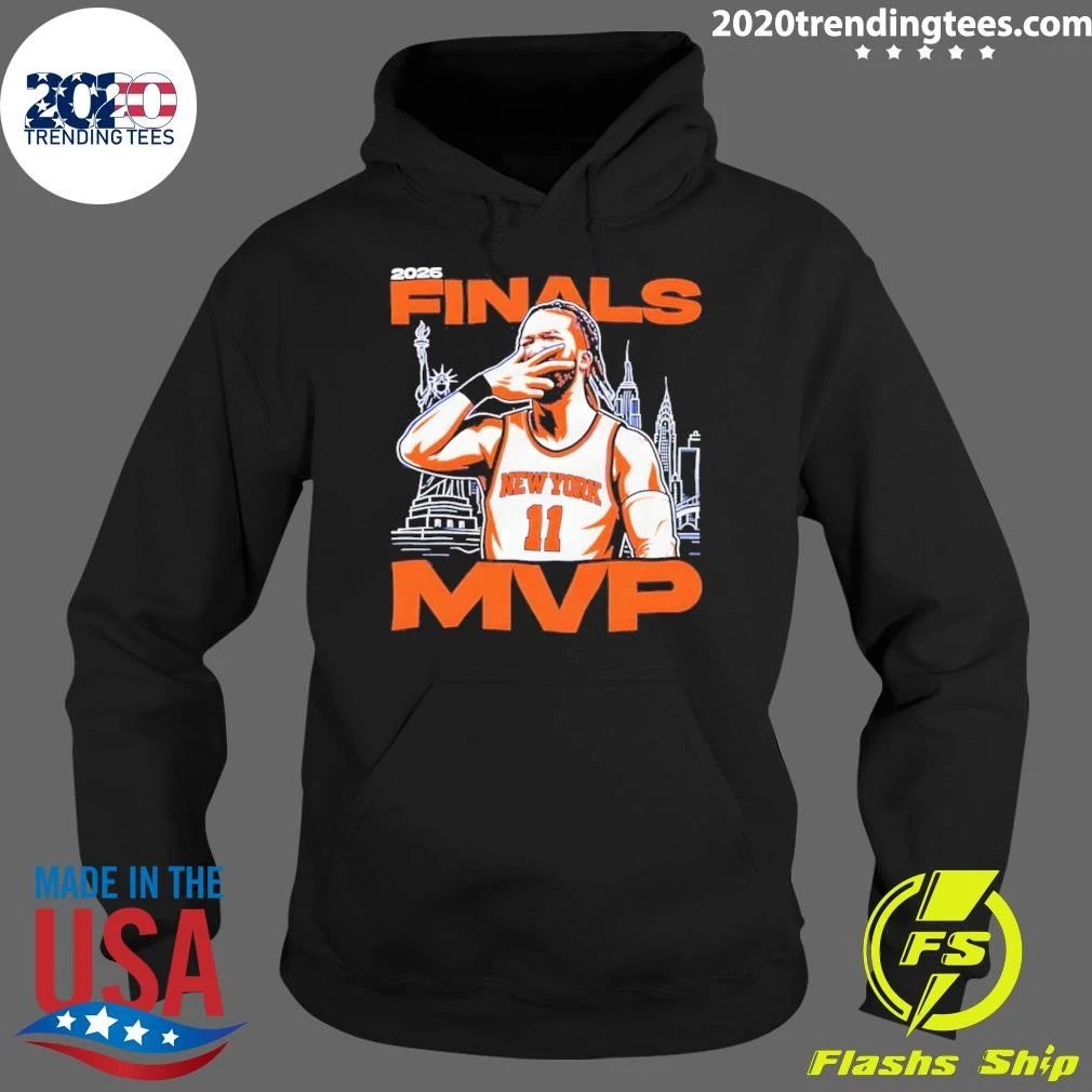 Jalen Brunson Celebration New York Basketball 2026 Finals Mvp Shirt