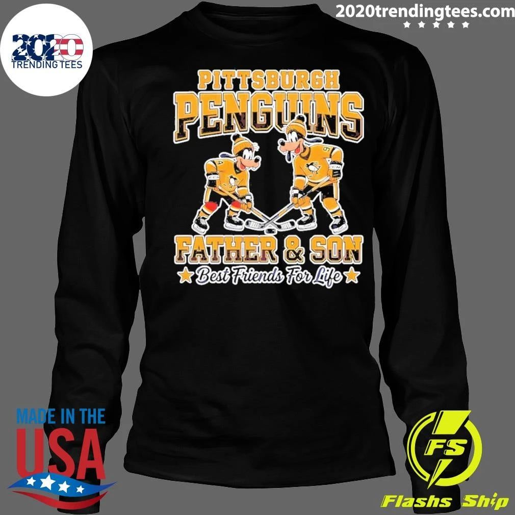 Pittsburgh Penguins Father And Son Best Friends For Life Shirt