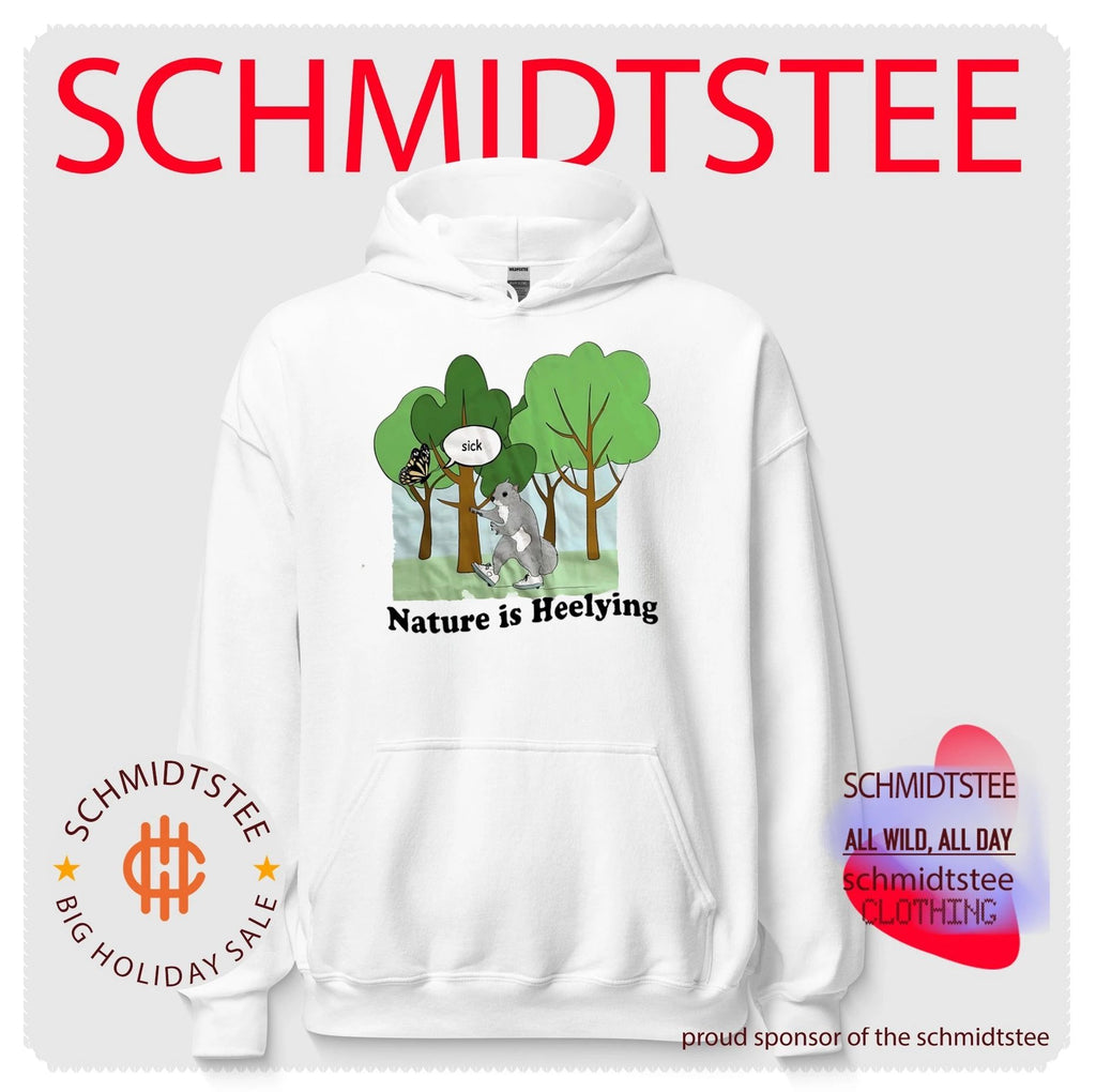 Nature is heelying squirrel heelys funny animal shirt