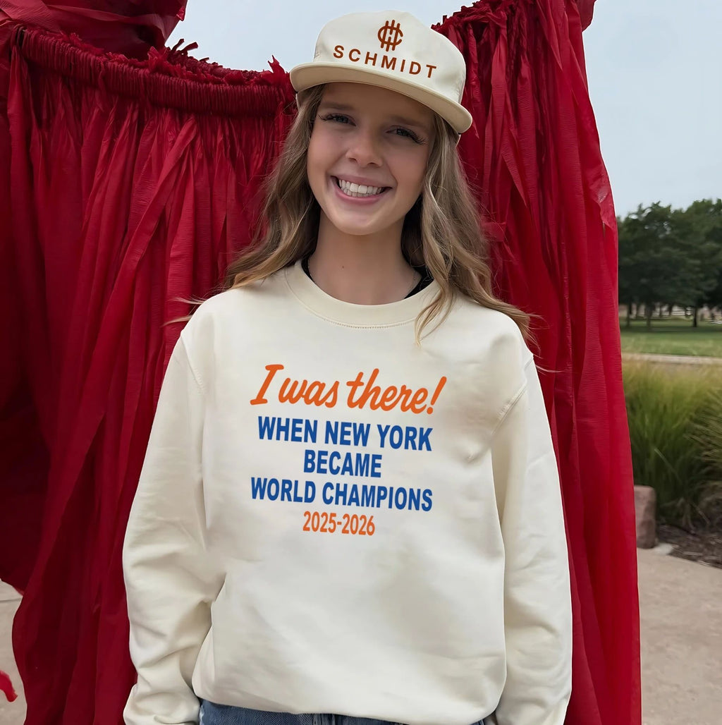 I Was There When New York Became World Champions 2025-2026 shirt