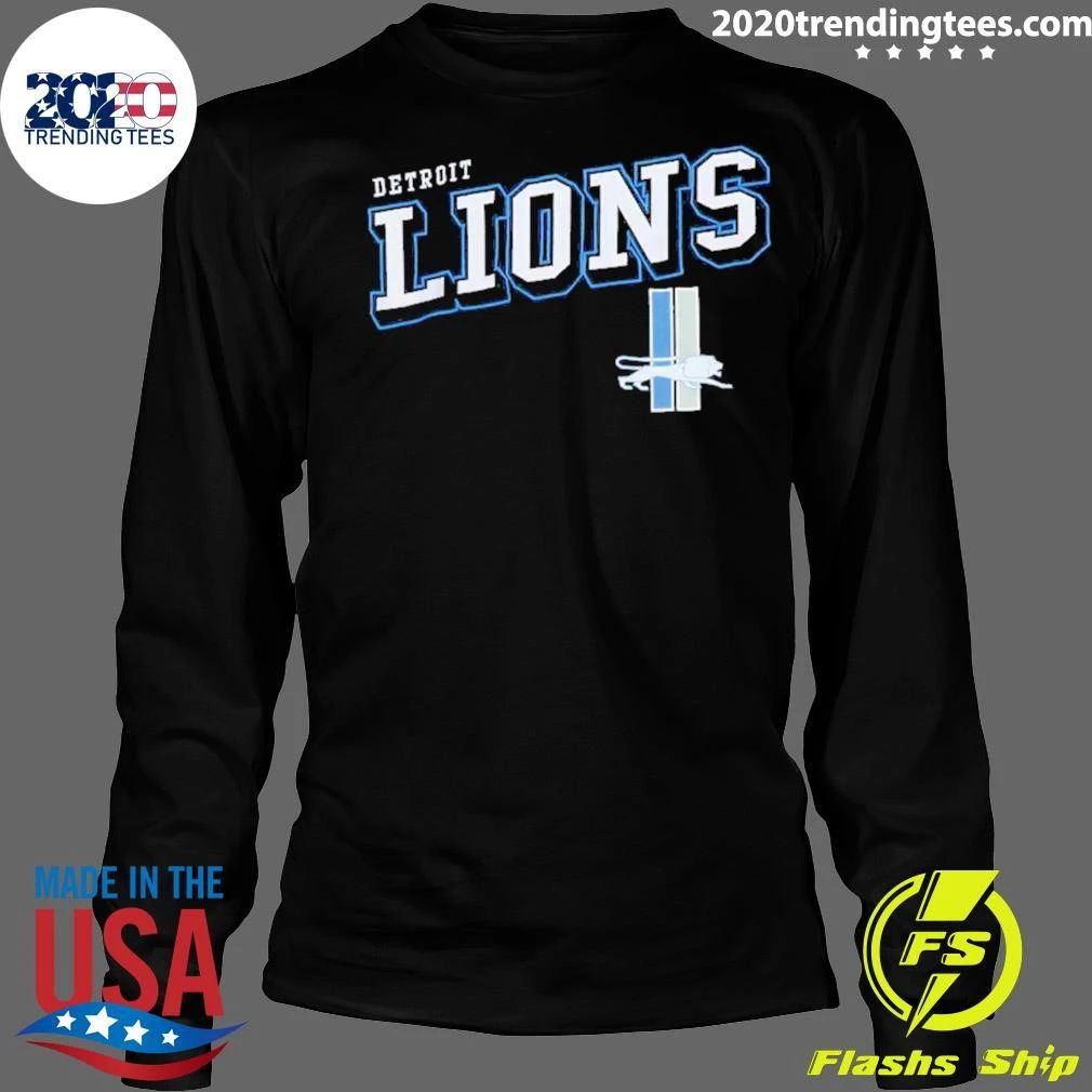 Detroit Lions Black Vintage Shirt