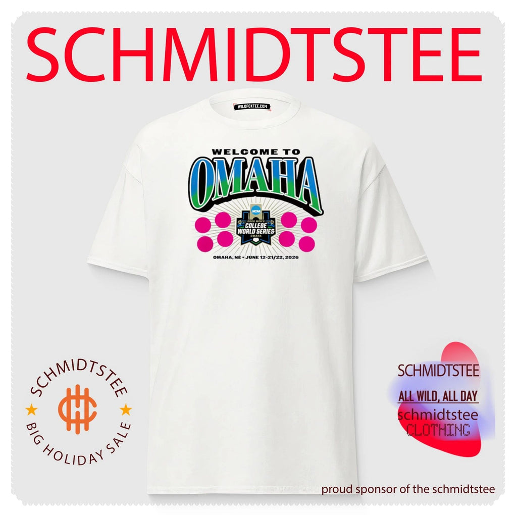 2026 NCAA Baseball Men’s College World Series Game Run Welcome to Omaha shirt