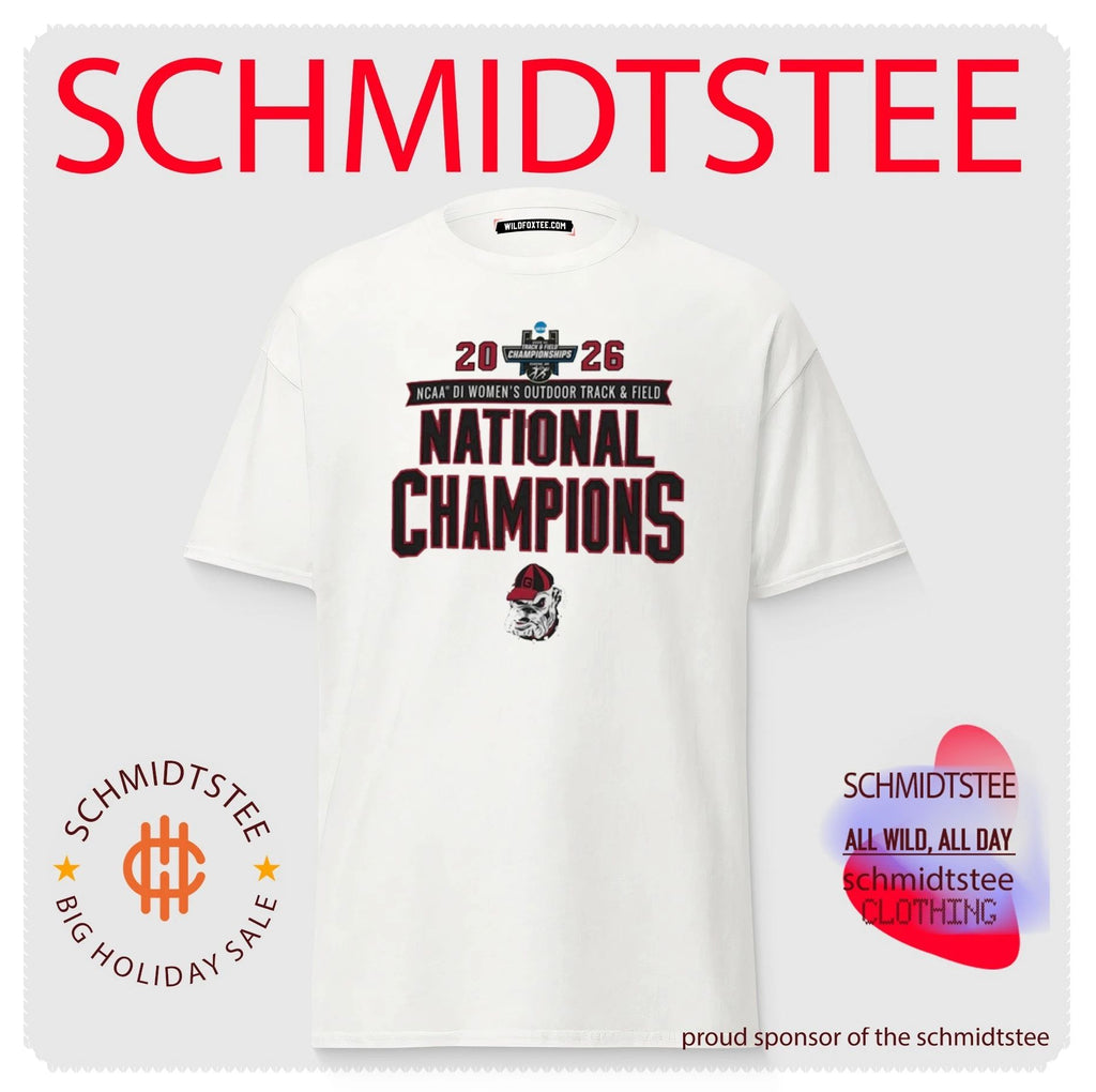 Georgia Bulldogs 2026 NCAA Women’s Outdoor Track & Field National Champions shirt